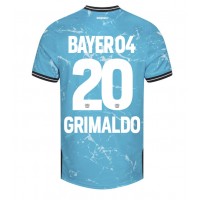 Bayer Leverkusen Alejandro Grimaldo #20 3rd trikot 2023-24 Kurzarm